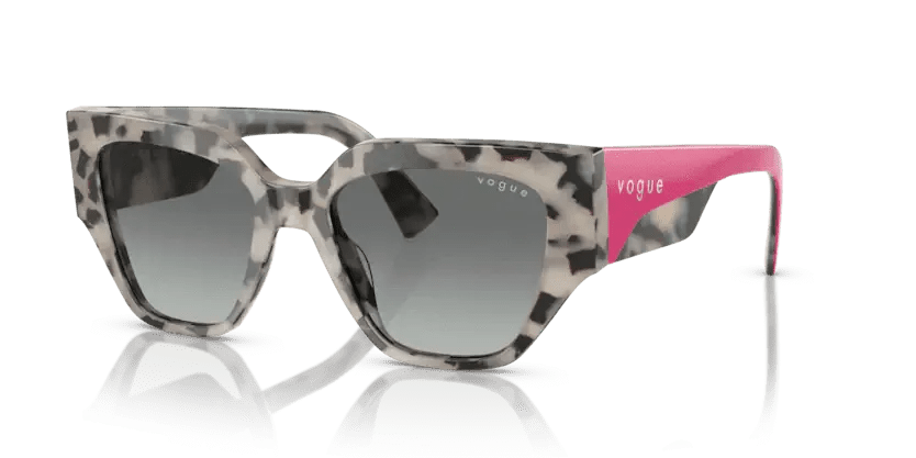 0VO5409S - Vogue - (Ivory/Beige Tortoise) Gradient Grey - 52 - 18 - 140 MM - Ardor Eyewear 8056597826310