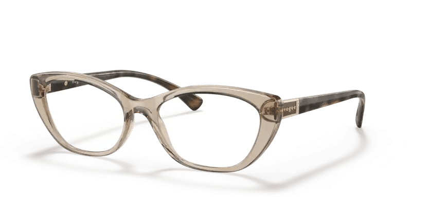 0VO5425B - Vogue - Brown - (Transparent Light Brown 2990) - 52 - 17 - 140 MM - Ardor Eyewear 8056597617789