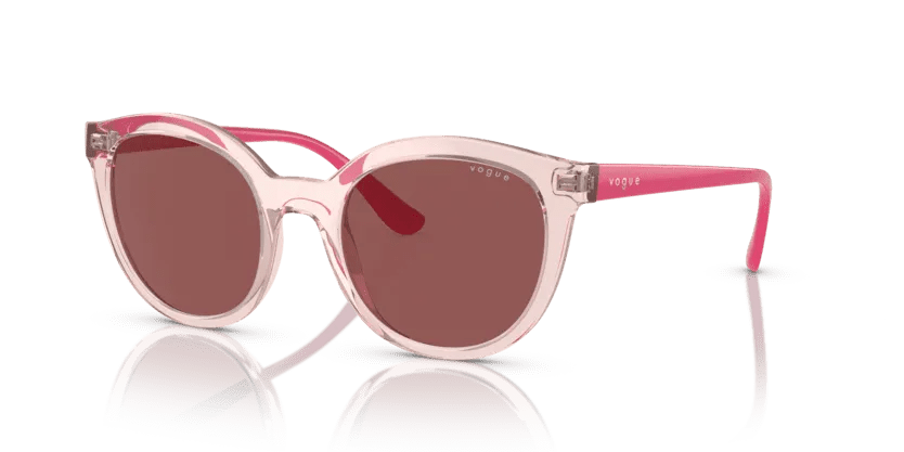 0VO5427S - Vogue - Frame: Pink - (Transparent Pink 307569) - Lens: Dark Violet - 50 MM - Ardor Eyewear