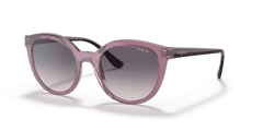 0VO5427S - Vogue - Frame: Violet - (Transparent Purple 276136) - Lens: Pink Gradient Dark Grey - 50 MM - Ardor Eyewear