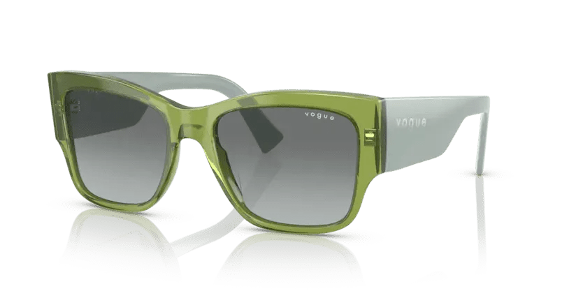 0VO5462S - Vogue - (Transparent Green) Gradient Grey - 54 - 18 - 140 MM - Ardor Eyewear 8056597714860