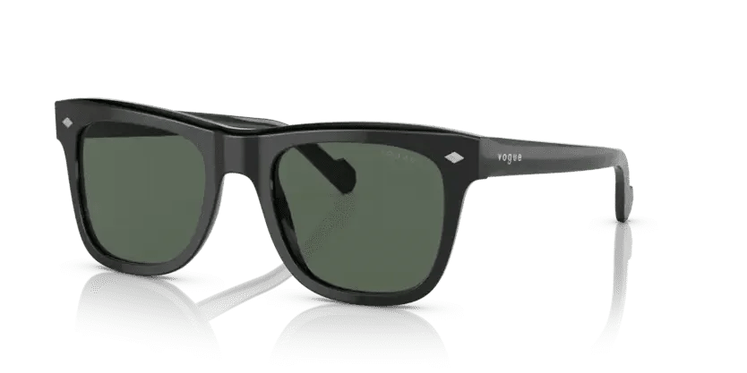 0VO5465S - Vogue - (Black) Dark Green - 51 - 20 - 145 MM - Ardor Eyewear 8056597706520