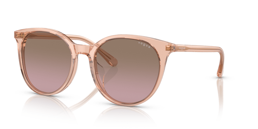 0VO5468SD - Vogue - (Transparent Peach) Violet Gradient Brown - 56 - 20 - 145 MM - Ardor Eyewear 8056597696999