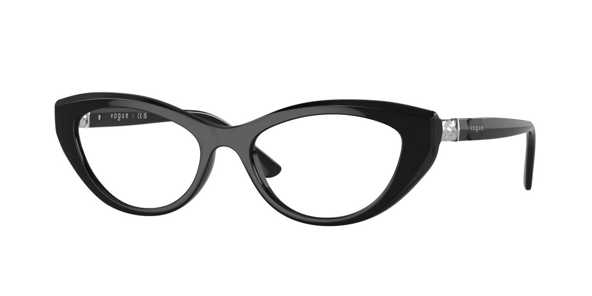 0VO5478B - Vogue - Black - (Black W44) - 52 - 17 - 140 MM - Ardor Eyewear 8056597815338