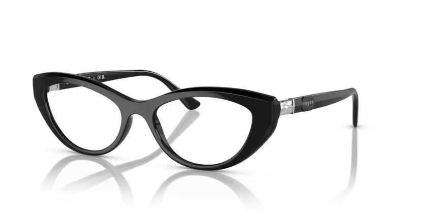 0VO5478B - Vogue - Black - (Black W44) - 52 - 17 - 140 MM - Ardor Eyewear 8056597815338