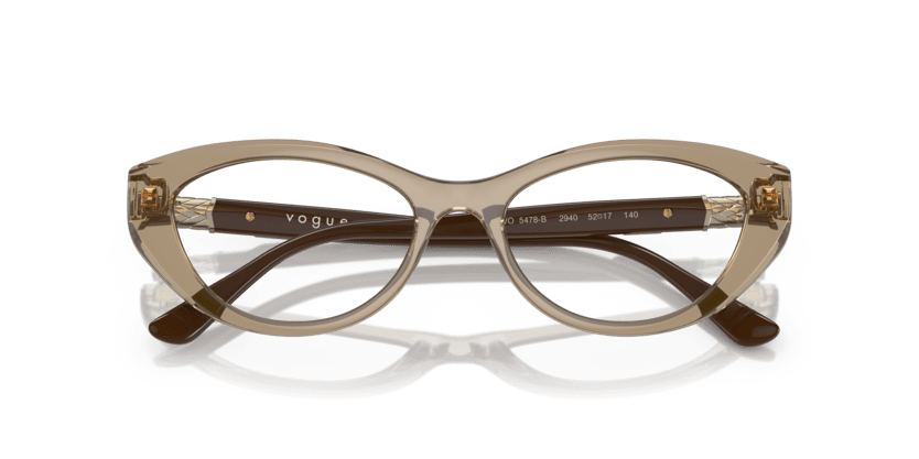 0VO5478B - Vogue - Brown - (Transparent Brown 2940) - 52 - 17 - 140 MM - Ardor Eyewear 8056597815314