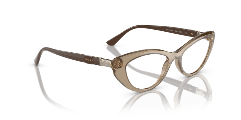 0VO5478B - Vogue - Brown - (Transparent Brown 2940) - 52 - 17 - 140 MM - Ardor Eyewear 8056597815314