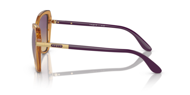 (Transparent Honey Yellow) Yellow Gradient Violet -  8056597815116