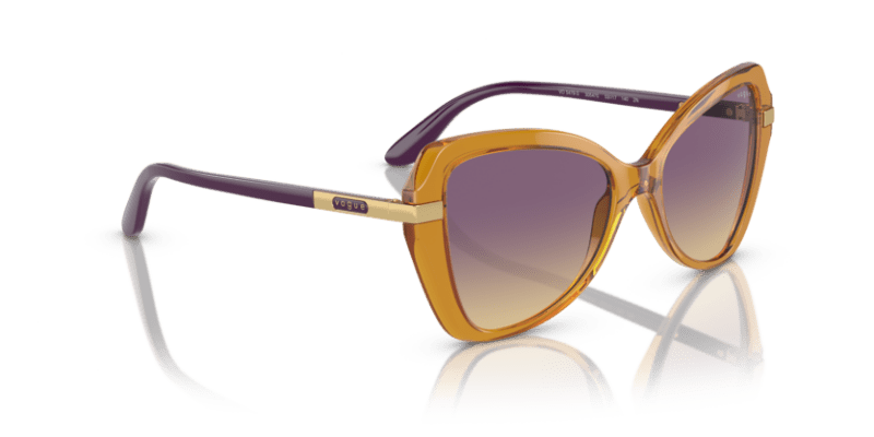 (Transparent Honey Yellow) Yellow Gradient Violet -  8056597815116