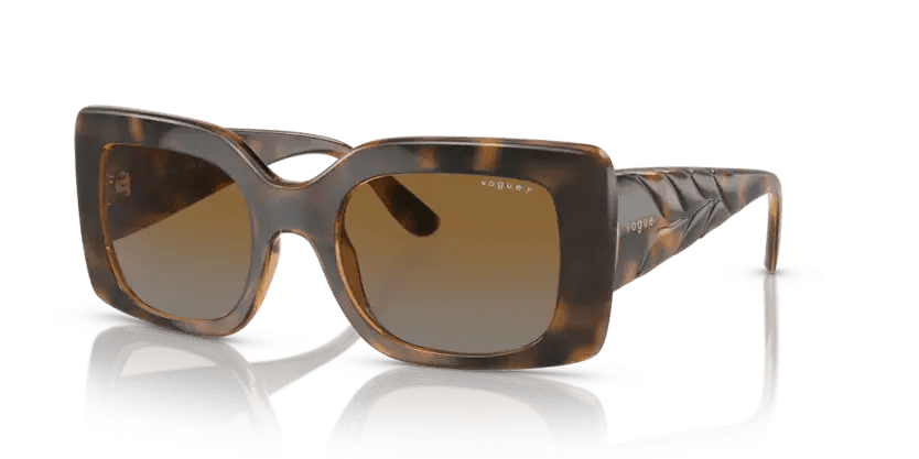 0VO5481S - Vogue - (Top Havana/Brown) Polarized Grey Gradient Brown Polarized - 52 - 21 - 135 MM - Ardor Eyewear 8056597813891