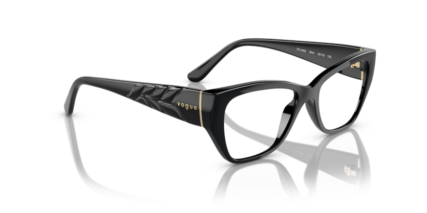 0VO5483 - Vogue - Black - (Black W44) - 50 - 16 - 135 MM - Ardor Eyewear 8056597813686