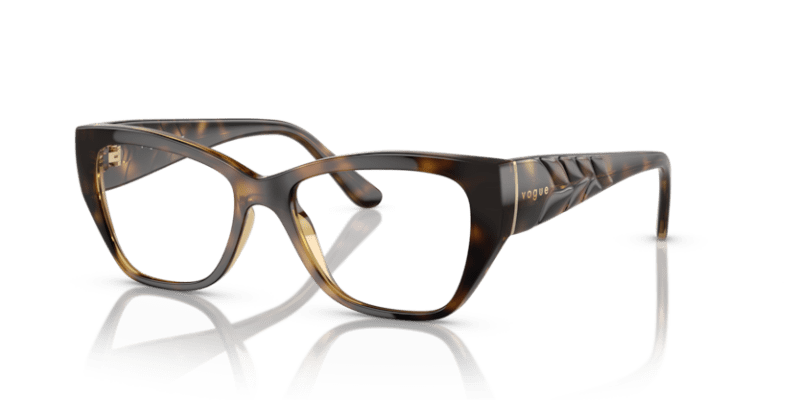 Dark Havana - 0VO5483 8056597813716 Vogue Eyeglasses Woman Butterfly
