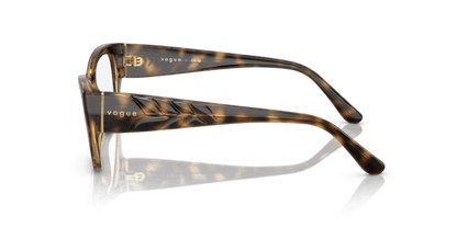 Dark Havana - 0VO5483 8056597813716 Vogue Eyeglasses Woman Butterfly