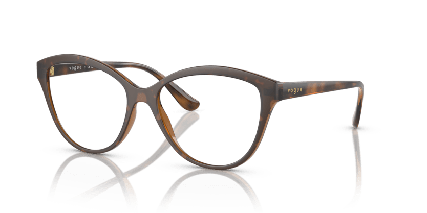 0VO5489 - Vogue - Brown - (Top Havana/Transparent Brown 2386) - 52 - 16 - 140 MM - Ardor Eyewear 8056597817226