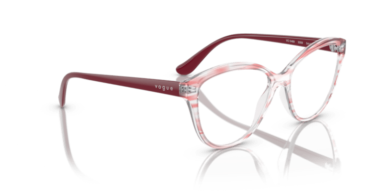 Top Texture Red/Transparent - 0VO5489 8056597817271