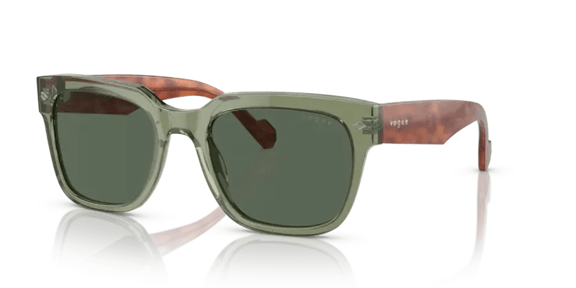 0VO5490S - Vogue - (Transparent Green) Dark Green - 54 - 21 - 145 MM - Ardor Eyewear 8056597816212