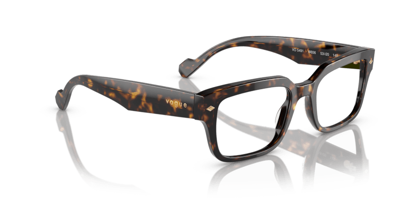 0VO5491 - Vogue - Brown - (Dark Havana W656) - 51 - 20 - 145 MM - Ardor Eyewear 8056597816571