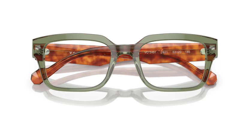 0VO5491 - Vogue - Green - (Transparent Green 2821) - 51 - 20 - 145 MM - Ardor Eyewear 8056597816632