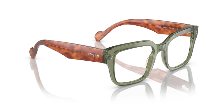 0VO5491 - Vogue - Green - (Transparent Green 2821) - 51 - 20 - 145 MM - Ardor Eyewear 8056597816632