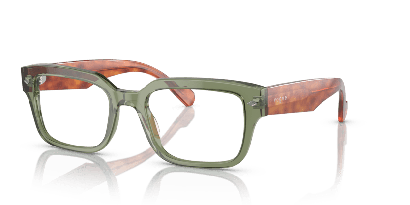 0VO5491 - Vogue - Green - (Transparent Green 2821) - 51 - 20 - 145 MM - Ardor Eyewear 8056597816632