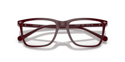 Full Wine Red - 0VO5492 8056597816984 Vogue Eyeglasses Man Square