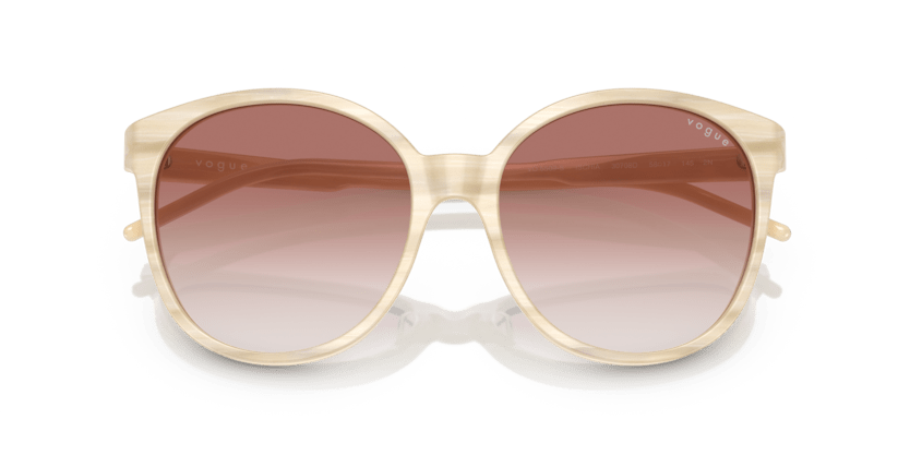 0VO5509S - Vogue - (Beige Horn) Clear Gradient Pink - 60 - 16 - 145 MM - Ardor Eyewear 8056597820554