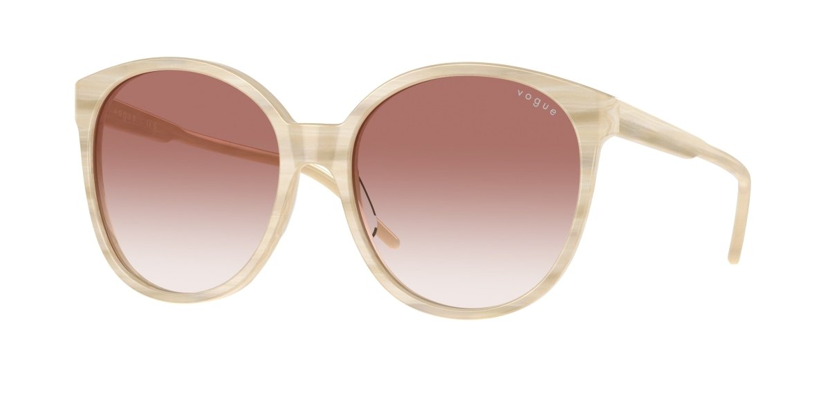 0VO5509S - Vogue - (Beige Horn) Clear Gradient Pink - 60 - 16 - 145 MM - Ardor Eyewear 8056597820554