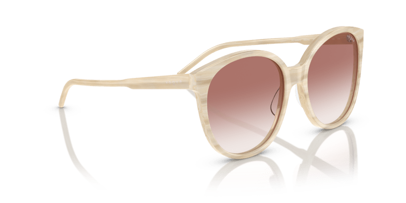 0VO5509S - Vogue - (Beige Horn) Clear Gradient Pink - 60 - 16 - 145 MM - Ardor Eyewear 8056597820554