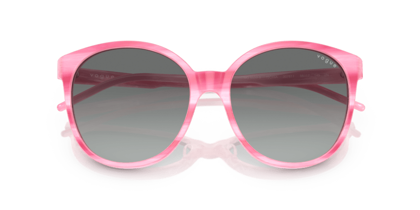 0VO5509S - Vogue - (Pink Horn) Gradient Grey - 60 - 16 - 145 MM - Ardor Eyewear 8056597828024