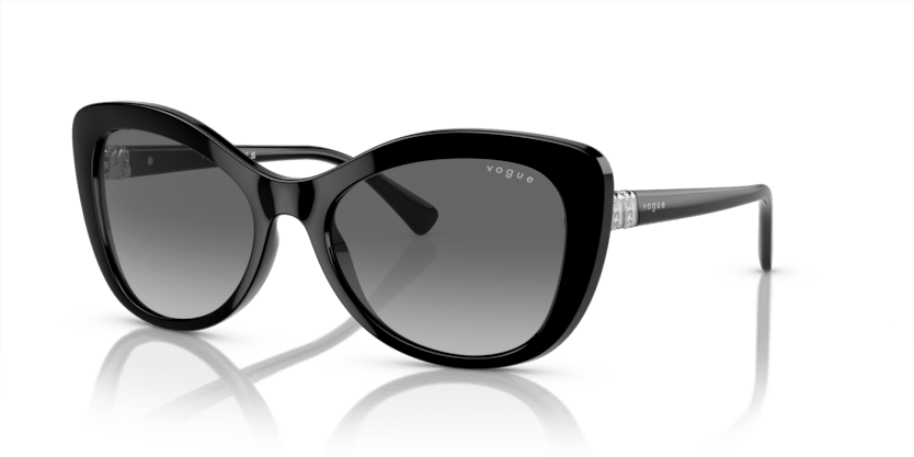 0VO5515SB - Vogue - (Black) Grey Gradient - 55 - 18 - 140 MM - Ardor Eyewear 8056597931359