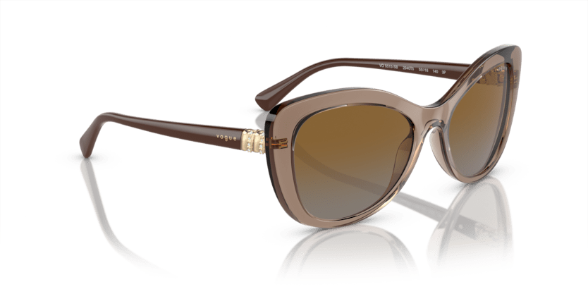 0VO5515SB - Vogue - (Transparent Brown) Polarized Brown Gradient - 55 - 18 - 140 MM - Ardor Eyewear 8056597931328