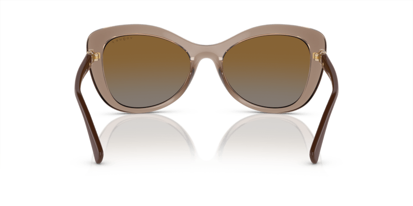 0VO5515SB - Vogue - (Transparent Brown) Polarized Brown Gradient - 55 - 18 - 140 MM - Ardor Eyewear 8056597931328