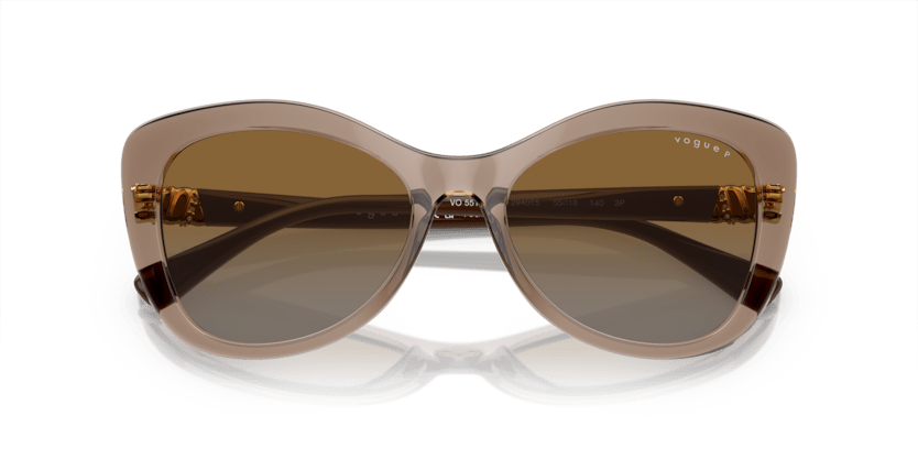 0VO5515SB - Vogue - (Transparent Brown) Polarized Brown Gradient - 55 - 18 - 140 MM - Ardor Eyewear 8056597931328