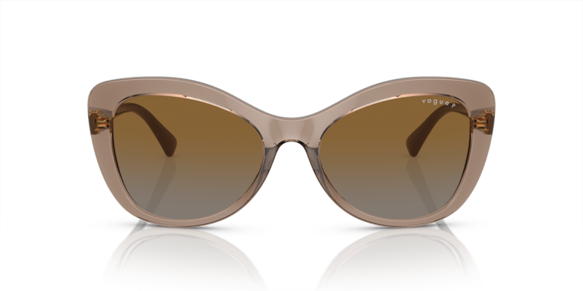 0VO5515SB - Vogue - (Transparent Brown) Polarized Brown Gradient - 55 - 18 - 140 MM - Ardor Eyewear 8056597931328