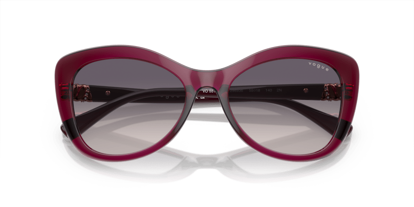 0VO5515SB - Vogue - (Transparent Cherry) Pink Gradient Dark Grey - 55 - 18 - 140 MM - Ardor Eyewear 8056597931335