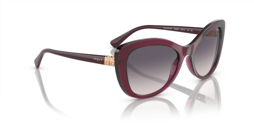 0VO5515SB - Vogue - (Transparent Cherry) Pink Gradient Dark Grey - 55 - 18 - 140 MM - Ardor Eyewear 8056597931335