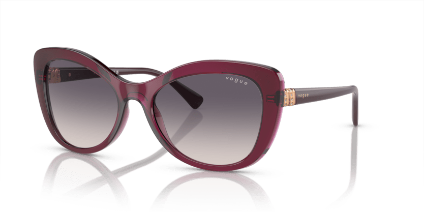 0VO5515SB - Vogue - (Transparent Cherry) Pink Gradient Dark Grey - 55 - 18 - 140 MM - Ardor Eyewear 8056597931335