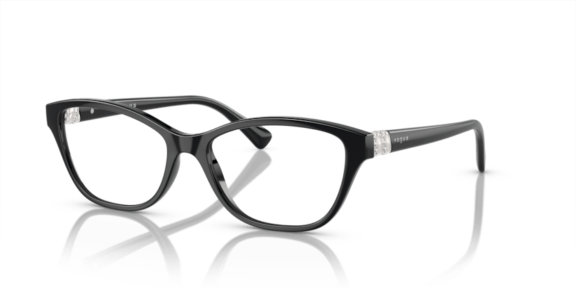 0VO5516B - Vogue - Black - (Black W44) - 51 - 16 - 140 MM - Ardor Eyewear 8056597931038