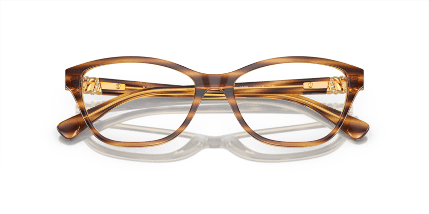 0VO5516B - Vogue - Brown - (Striped Dark Havana 1508) - 51 - 16 - 140 MM - Ardor Eyewear 8056597930956