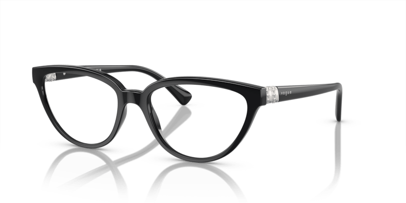 0VO5517B - Vogue - Black - (Black W44) - 52 - 17 - 140 MM - Ardor Eyewear 8056597931137