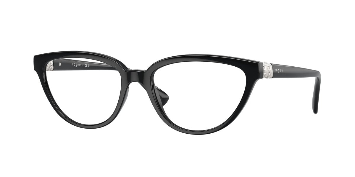 0VO5517B - Vogue - Black - (Black W44) - 52 - 17 - 140 MM - Ardor Eyewear 8056597931137