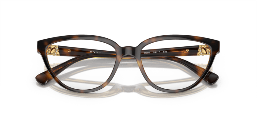 0VO5517B - Vogue - Brown - (Dark Havana W656) - 52 - 17 - 140 MM - Ardor Eyewear 8056597931151