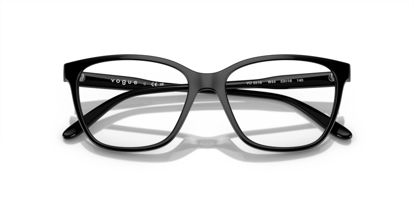 0VO5518 - Vogue - Black - (Black W44) - 51 - 16 - 140 MM - Ardor Eyewear 8056597926577