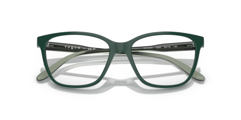 0VO5518 - Vogue - Green - (Full Dark Green 3050) - 51 - 16 - 140 MM - Ardor Eyewear 8056597926539