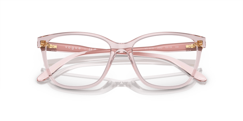 0VO5518 - Vogue - Pink - (Transparent Pink 2942) - 51 - 16 - 140 MM - Ardor Eyewear 8056597926515