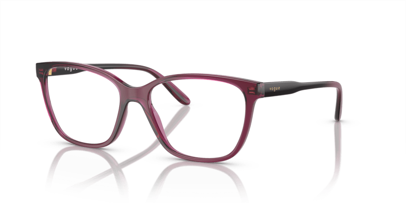 0VO5518 - Vogue - Red - (Transparent Dark Cherry 2989) - 51 - 16 - 140 MM - Ardor Eyewear 8056597940917