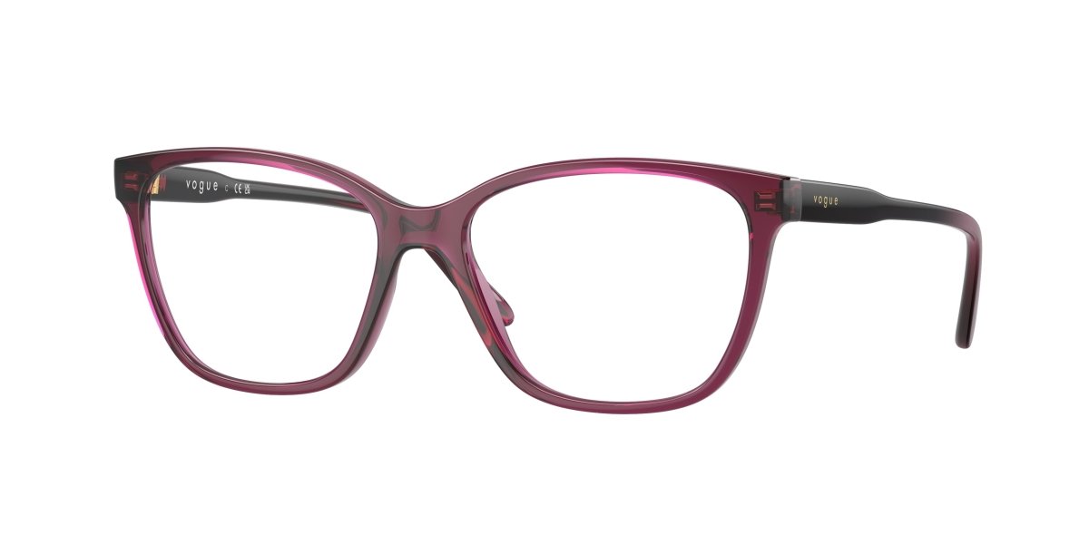 0VO5518 - Vogue - Red - (Transparent Dark Cherry 2989) - 51 - 16 - 140 MM - Ardor Eyewear 8056597940917