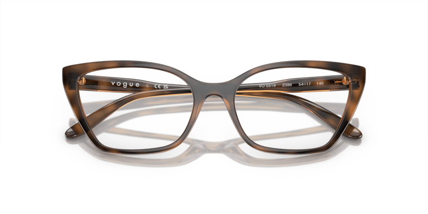 0VO5519 - Vogue - Brown - (Top Dark Havana/Light Brown 2386) - 52 - 17 - 140 MM - Ardor Eyewear 8056597926782