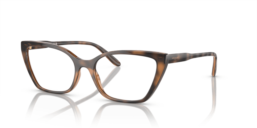 0VO5519 - Vogue - Brown - (Top Dark Havana/Light Brown 2386) - 52 - 17 - 140 MM - Ardor Eyewear 8056597926782