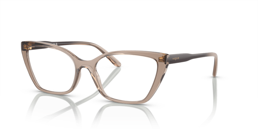 0VO5519 - Vogue - Brown - (Transparent Caramel 2940) - 52 - 17 - 140 MM - Ardor Eyewear 8056597982252